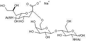 6’-α-Sialyl-N-acetyllactosamine sodium salt