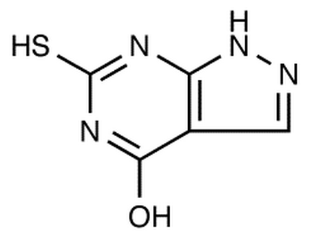 4-Hydroxy-6-mercaptopyrazolo[3,4-d]pyrimidine