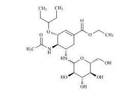 Oseltamivir glucose adduct 1