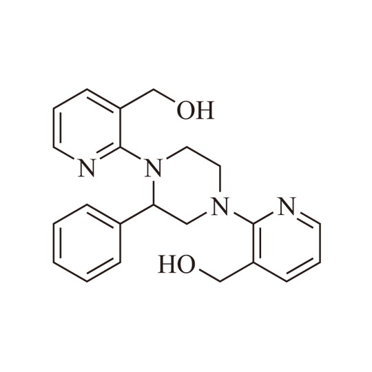 1,4-di(3-hydroxymethyl-2-pyridyl)-2-phenylpiperazine