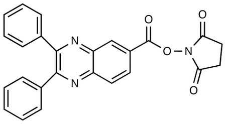 N-Hydroxysuccinimidyl-2,3-diphenylquinoxaline-6-carboxylate