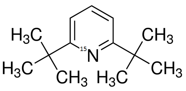 2,6-di-tert-Butylpyridine-<sup>15</sup>N