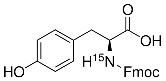Fmoc-L-Tyrosine-<sup>15</sup>N