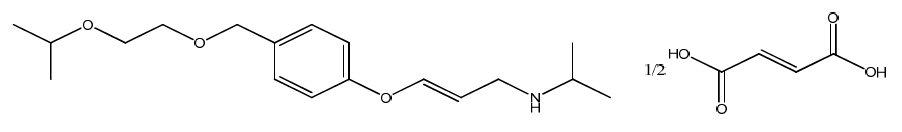 Dehydro bisoprolol hemifumarate