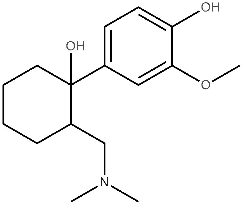 4-(2-((dimethylamino)methyl)-1-hydroxycyclohexy l)-2-methoxyphenol