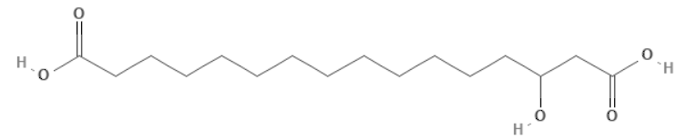 3-Hydroxyhexadecanedioic acid