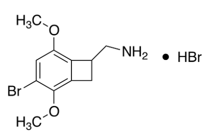 (4-Bromo-3,6-dimethoxybenzocyclobuten-1-yl)methylamine Hydrobromide