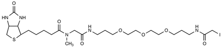 N-(13-Iodoacetamido-4,7,10-trioxatridecanyl)biotinamide