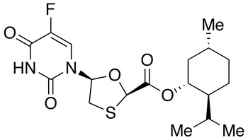 (2R,5S)-((1R,2S,5R)-2-Isopropyl-5-methylcyclohexyl)-5-(5-fluoro -2,4-dioxo-3,4-dihydropyrimidin-1(2H)-yl)-1,3-oxathiolate