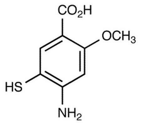 2-Methoxy-4-amino-5-mercaptobenzoic Acid