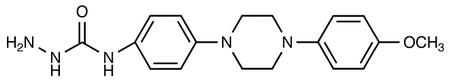 4-[[4-(4-Methyloxy-phenyl)-piperazin-1-yl]-phenyl]-hydrazinecarboxamide