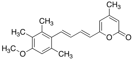 6-[(1E, 3E)-4-(4-Methoxy-2,3,6-trimethylphenyl)-2-methyl-1,3-butadien-1-yl]-4-methyl-2H-pyran-2-one