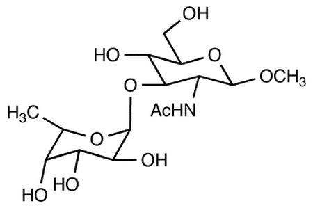 Methyl 2-Acetamido-2-deoxy-3-O-(α-L-fucopyranosyl)-β- D-glucopyranoside