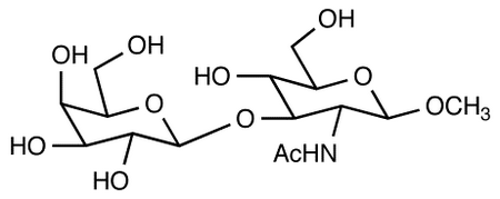 Methyl 2-Acetamido-2-deoxy-3-O-(b-D-galactopyranosyl)- β-D-glucopyranoside