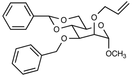 Methyl 2-O-Allyl-3-O-benzyl-4,6-O-benzylidene-α-D-mannopyranoside
