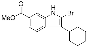 Methyl 2-Bromo-3-cyclohexyl-6-indolecarboxylate
