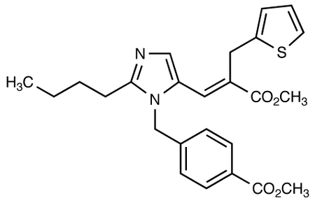 Methyl (E)-3-[2-Butyl-1-[(4-Carbomethoxyphenyl)methyl]imidazol-5-yl]-2-(2-thienylmethyl)-2-propenoate