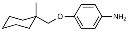 (1-Methylcyclohexanyl)methyl-4-aminophenyl Ether