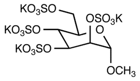 Methyl α-D-Mannopyranoside 2,3,4,6-Tetrasulfate, Potassium Salt