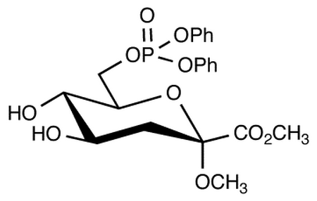 Methyl (Methyl 3-Deoxy-D-arabino-heptulopyranosid)onate-7-(diphenyl Phosphate)