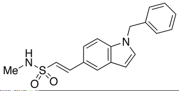 (1E)-N-Methyl-2-[1-(phenylmethyl)-1H-indol-5-yl]ethenesulfonamide