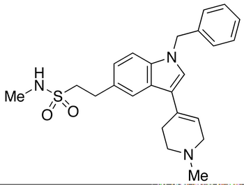N-Methyl-1-(phenylmethyl)-3-(1,2,3,6-tetrahydro-1-methyl-4-pyridinyl)-1H-indole-5-ethanesulfonamide