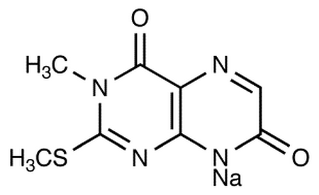 3-Methyl-2-methylthio-4,7(3H,8H)-pteridinedione, Sodium Salt