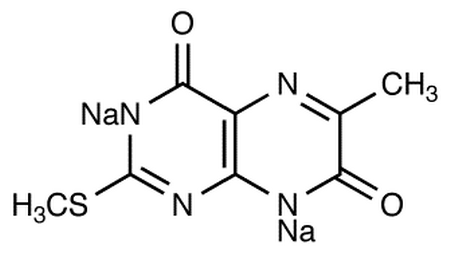 6-Methyl-2-methylthio-4,7(3H,8H)-pteridinedione Disodium Salt