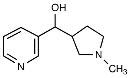 1-Methyl-3 (hydroxy- (3-pyridyl) methyl) Pyrrolidine  (Mixture of diastereomers)