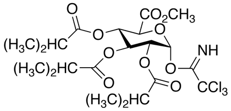 Methyl 2,3,4-Tri-O-isobutyryl-1-O-trichloroacetimidoyl-α-D-glucopyranuronate