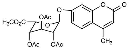 4-Methylumbelliferyl 2,3,4-Tri-O-acetyl-α-L-idopyranosiduronic Acid, Methyl Ester