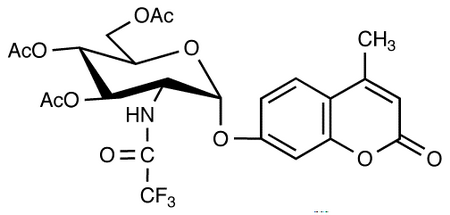 4-Methylumbelliferyl 2-Trifluoroacetyl-3,4,6-O-triacetyl-2-deoxy-α-D-glucopyranoside