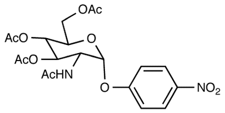p-Nitrophenyl 2-Acetamido-2-deoxy-3,4,6-tri-O-acetyl-α-D-glucopyranoside
