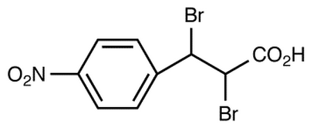 3-(4-Nitrophenyl)-2,3-dibromopropionic Acid