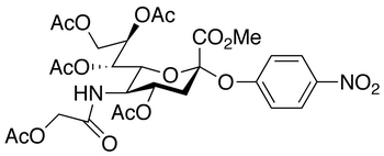 2-O-(p-Nitrophenyl)-4,7,8,9-tetra-O-acetyl-α-D-N-acetylglycolylneuraminic Acid Methyl Ester