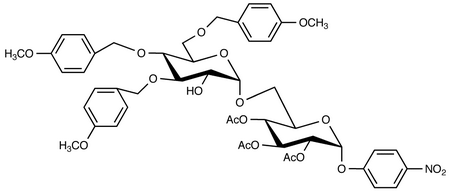 4-Nitrophenyl 2,3,4-Tri-O-acetyl-6-O-α-D-glucopyranosyl-α-D-glucopyranoside