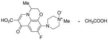 Ofloxacin N-Oxide Acetic Acid Salt  (Mixture of Diastereomers)