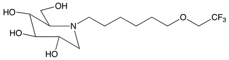 N-(7-Oxa-9,9,9-trifluorononyl)deoxynojirimycin