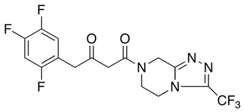 4-Oxo-4-[3-(trifluoromethyl)-5,6-dihydro-[1,2,4]triazolo[4,3-α]pyrazin-7(8H)-yl] -1-(2,4,5-trifluorophenyl)butan-2-one