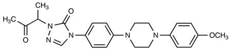 2-[2-(3-Oxobutyl)]-4-[4-[4-(4-methoxyphenyl)-piperazin-1-yl]-phenyl]-2,4-dihydro-[1,2,4-triazol-3-one