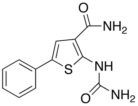 (5-Phenyl-2-ureido)thiophene-3-carboxamide