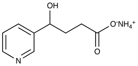 1-(3-Pyridyl)-1-butanol-4-carboxylic acid, Ammonium Salt