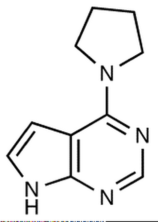6-Pyrrolidino-7-deazapurine