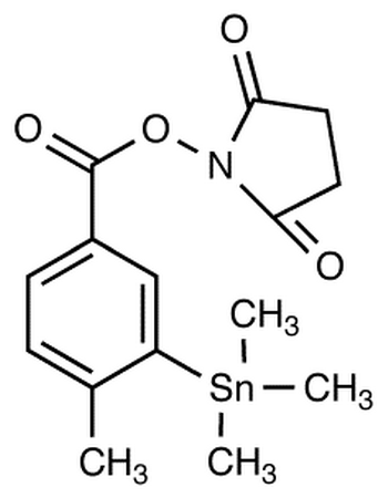 N-Succinimidyl 4-Methyl-3-trimethylstannyl-benzoate