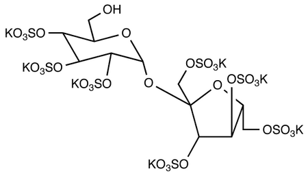 Sucrose heptasulfate potassium salt