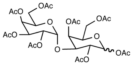 1,2,4,6-Tetra-O-acetyl-3-O-(2,3,4,6-tetra-O-acetyl-α-D-galactopyranosyl)-D-galactose
