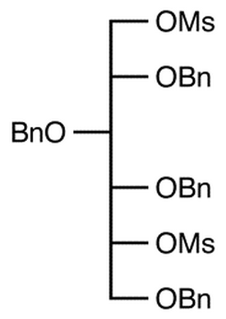 2,3,4,6-Tetra-O-benzyl-1,5-di-O-methanesulfonyl-D-glucitol