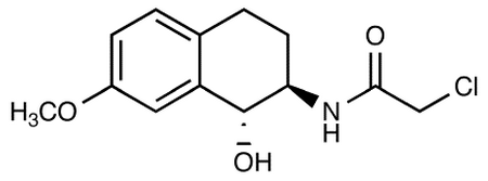 N-[(1R,2R)-1,2,3,4-Tetrahydro-1-hydroxy-7-methoxy-2-naphthalenyl]-chloroacetamide