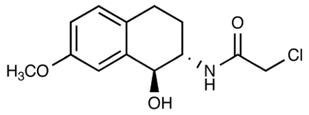 N-[(1S,2S)-1,2,3,4-Tetrahydro-1-hydroxy-7-methoxy-2-naphthalenyl]-chloroacetamide