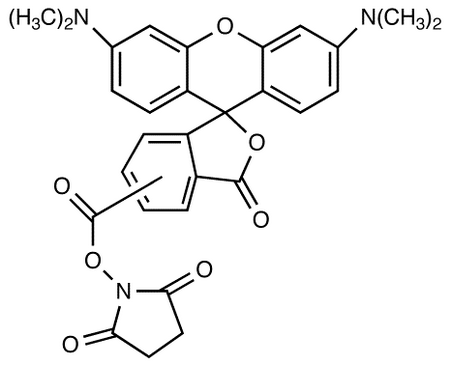 2-((5(6)-Tetramethylrhodamine)carboxylic Acid N-Hydroxysuccinimide Ester